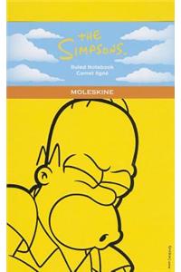 Moleskine The Simpsons Limited Edition Hard Yellow Ruled Large Notebook