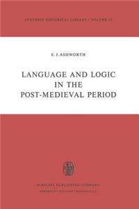 Language and Logic in the Post-Medieval Period