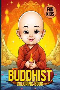 Buddhist Coloring Book For Kids