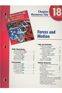 North Carolina Holt Science & Technology Chapter 18 Resource File: Forces and Motion: Grade 7