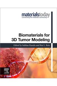 Biomaterials for 3D Tumor Modeling