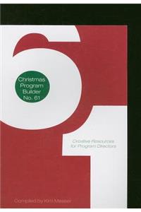 Christmas Program Builder No. 61