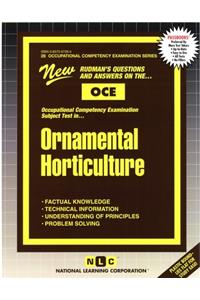ORNAMENTAL HORTICULTURE
