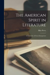 American Spirit in Literature [microform]