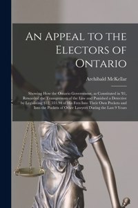 Appeal to the Electors of Ontario [microform]