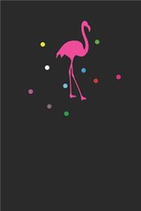 Colorful Bubble With Flamingo