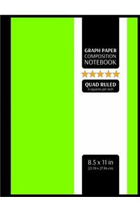 Graph Paper Composition Notebook