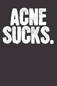 Acne Skincare Dermatology Notebook Journal