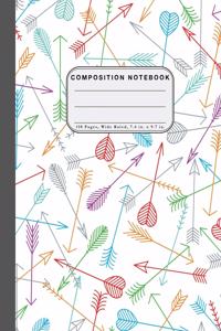 Wide Ruled Composition Notebook