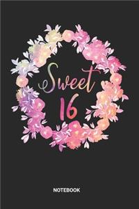 Sweet 16 Notebook