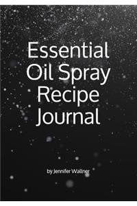 Essential Oil Spray Recipe Journal