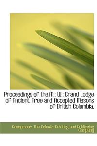 Proceedings of the M.