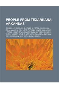 People from Texarkana, Arkansas