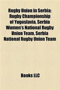 Rugby Union in Serbia