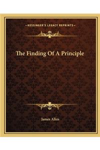 Finding of a Principle