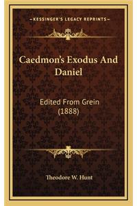 Caedmon's Exodus and Daniel