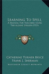Learning to Spell