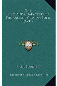 The Lives And Characters Of The Ancient Grecian Poets (1735)