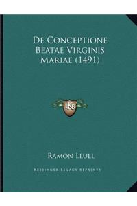 De Conceptione Beatae Virginis Mariae (1491)