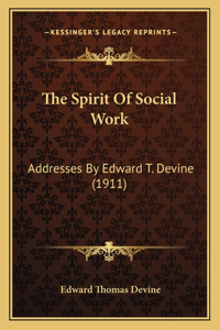 Spirit Of Social Work