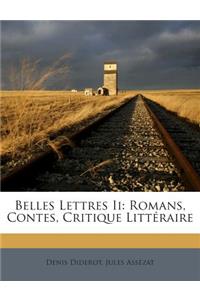 Belles Lettres II