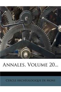 Annales, Volume 20...