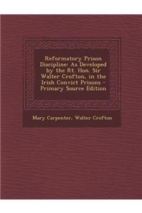Reformatory Prison Discipline