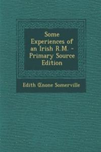 Some Experiences of an Irish R.M.