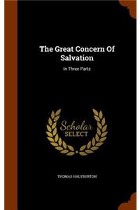 The Great Concern Of Salvation