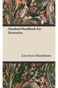 Standard Handbook for Secretaries