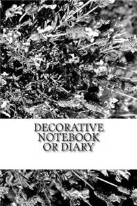 Decorative Notebook or Diary