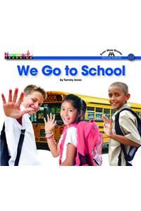 We Go to School Shared Reading Book (Lap Book)