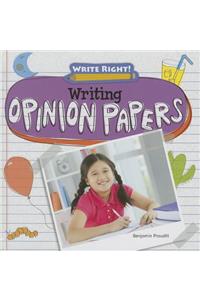 Writing Opinion Papers