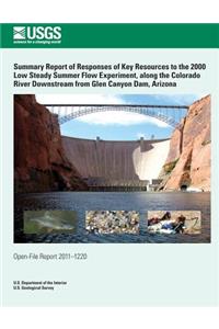 Summary Report of Responses of Key Resources to the 2000 Low Steady Summer Flow Experiment, along the Colorado River Downstream from Glen Canyon Dam, Arizona