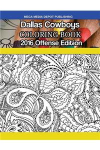 Dallas Cowboys 2016 Offense Coloring Book