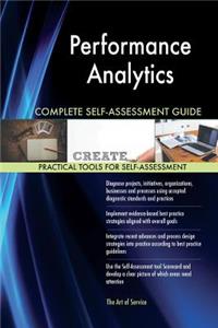 Performance Analytics Complete Self-Assessment Guide