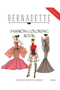 BERNADETTE Fashion Coloring Book Vol. 6