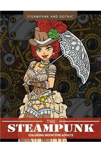Steampunk coloring books for adults