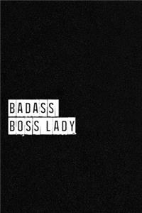 Badass Boss Lady - NoteBook