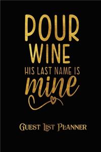 Guest List Planner