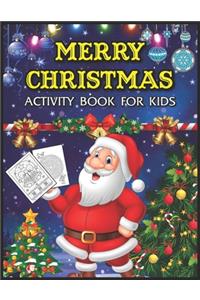 Merry Christmas Activity Book for Kids