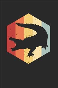Krokodil Alligator Notizbuch