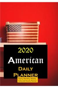 American 2020 Daily Planner
