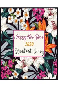 Happy New Year 2020 Standard Diary