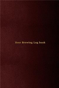 Home Beer Brewing Journal and Log