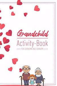 Grandchild Activity Book For Grandma And Grandpa