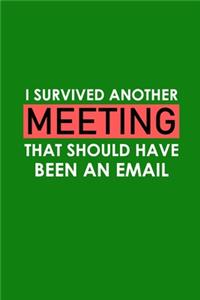 I Survived Another Meeting That Should Have Been An Email