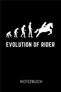 Evolution of Rider Notizbuch