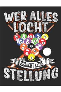 Wer alles Locht braucht keine Stellung