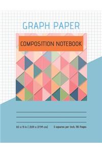 Graph Paper Composition Notebook